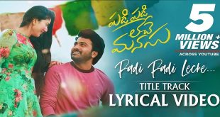 Padi Padi Leche Manasu